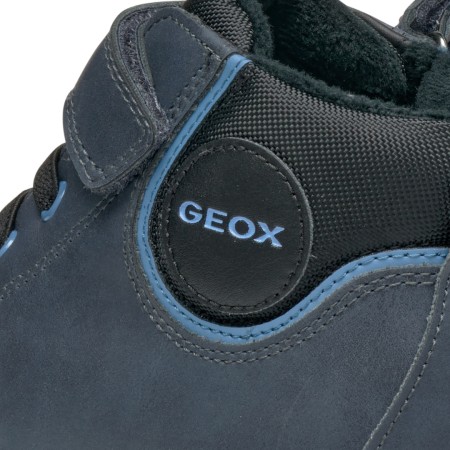 Geox Παιδικά Sneakers High Ανατομικά Μπλε Gisli B J465CC0MEFUC0693